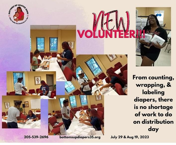 Volunteering with Bottoms&nbsp;Up